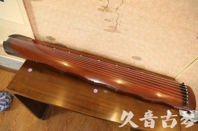 桃园县●久音古琴  ●典藏系列 20230807 [红洒金竹节]